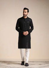 Mirror Work Kurta Set